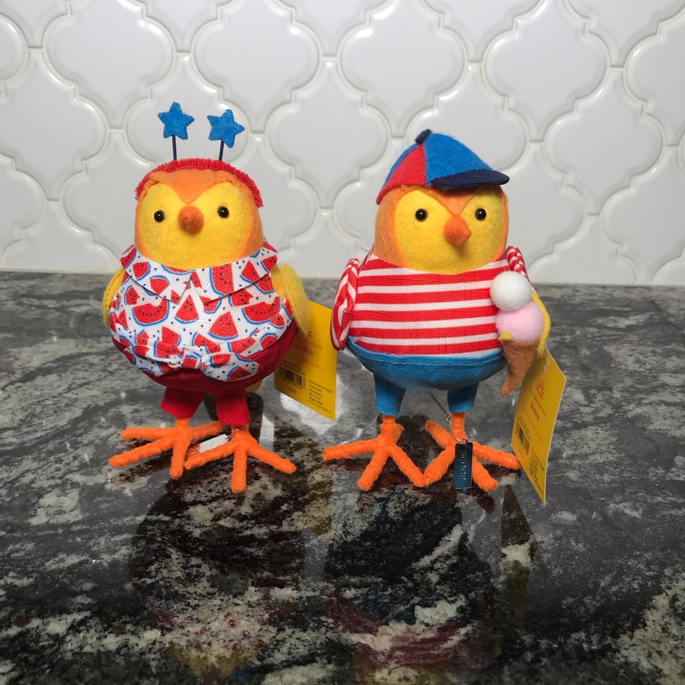 Target 2023 Sun Squad Featherly Friends Mellie & Scoop Summer Birds - NWT